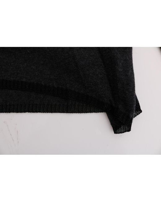CoSTUME NATIONAL Black Viscose Knitted Sweater
