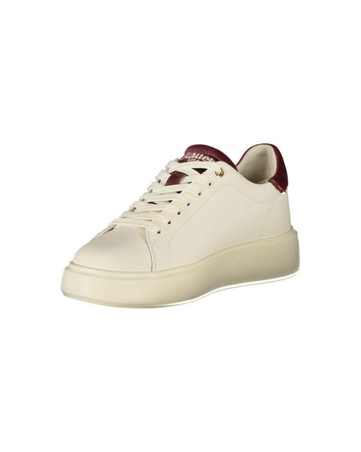 Blauer Natural Bianco Polyurethane Sneaker