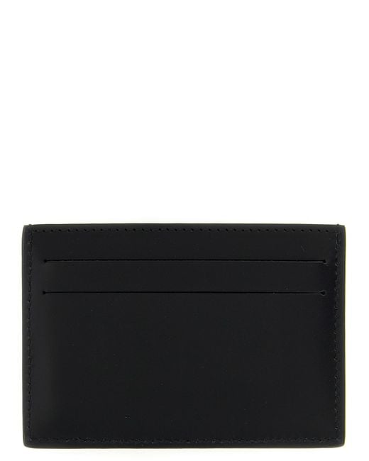 Fendi Black 'Slim Squared Ff' Card Holder for men