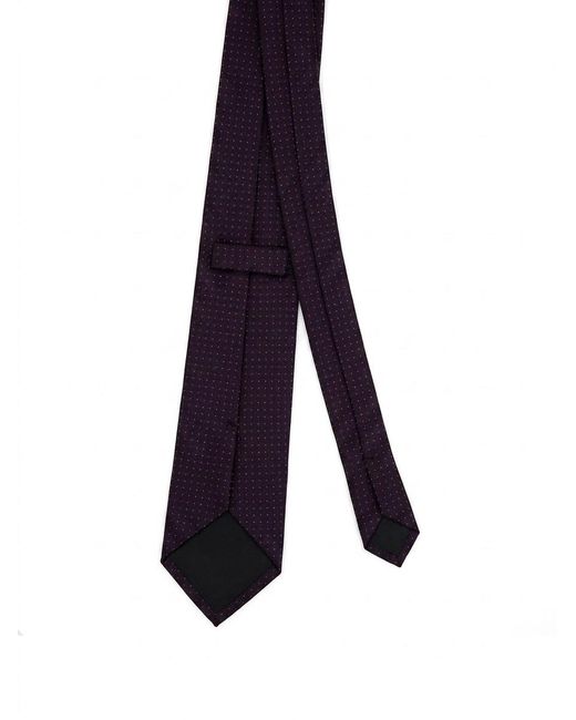 Givenchy Purple Silk Tie for men