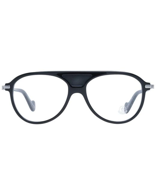 Moncler Black Plastic Glasses (Frames) for men