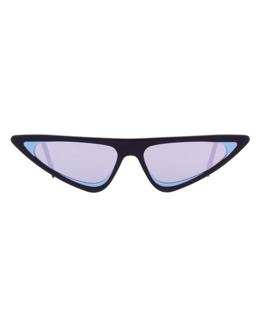 Andy Wolf Blue Acetate Sunglasses