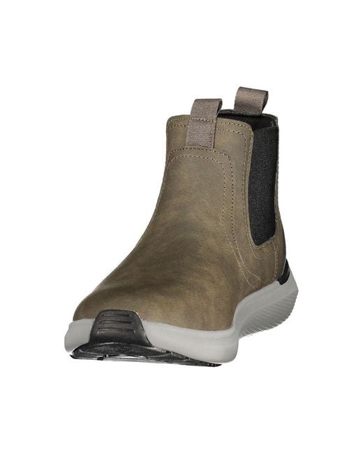 Lumberjack Brown Polyester Ankle Boots for men