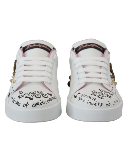 dolce gabbana queen sneakers