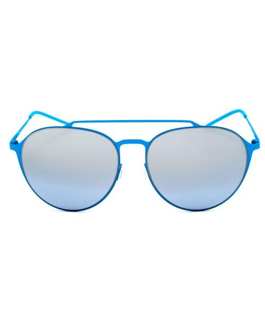 Italia Independent Blue Metal Sunglasses