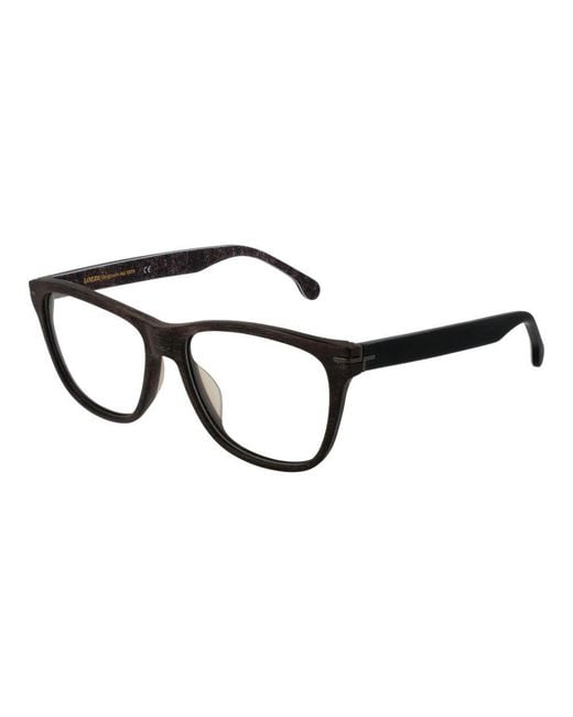 Lozza Black Cellulose Acetate Glasses (Frames) for men