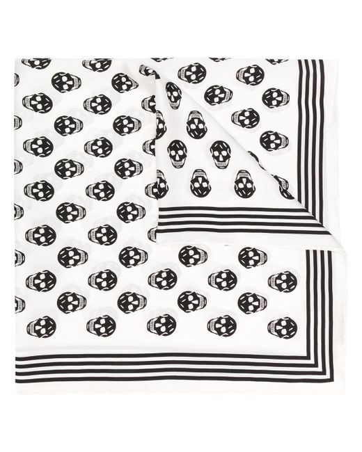 Alexander McQueen Black Scarfs