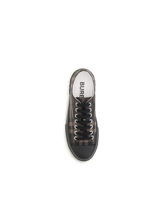 Burberry Black Polyamide Chunky Sneakers for men