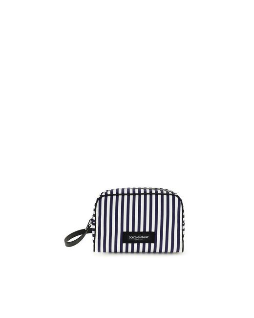 Dolce & Gabbana White Cotton Handbag for men