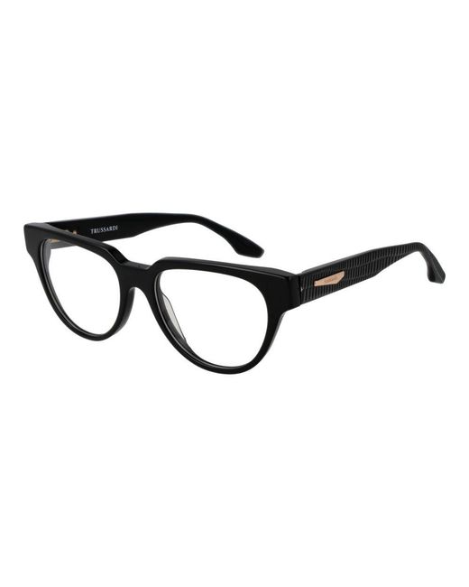 Trussardi Black Acetate Glasses (Frames)