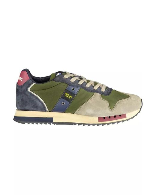 Zapatillas Para Hombre Blauer S3QUEENS01/STO Military Green, Militar, 24.5 Cm