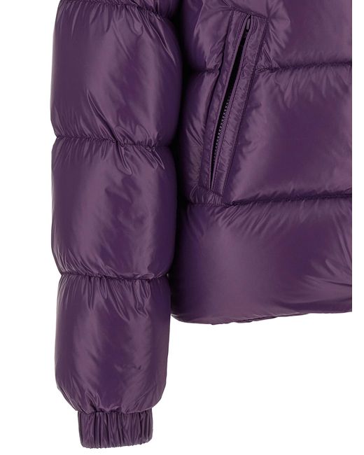 Moncler Purple Polyamide Shell Jacket for men