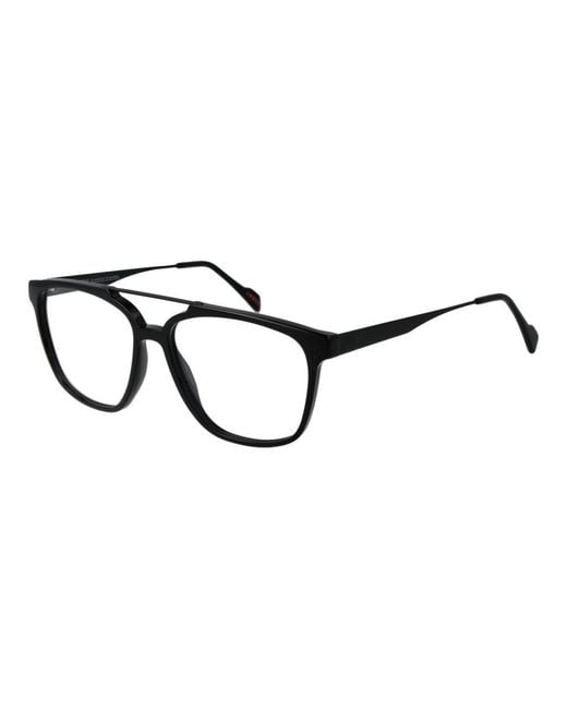 Andy Wolf Black Metal Glasses (Frames)