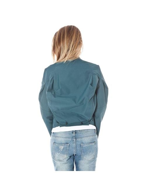 Calvin Klein Blue Verde Poliammide Jacket