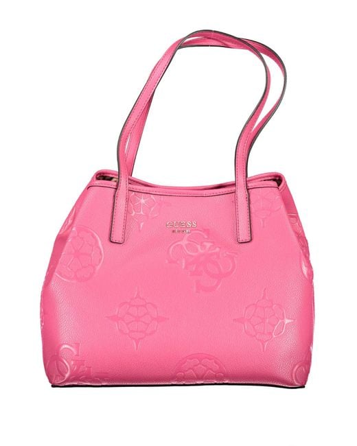 Guess Handbag in Pink Lyst