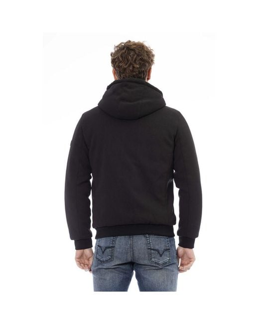 Baldinini Black Polyester Jacket for men