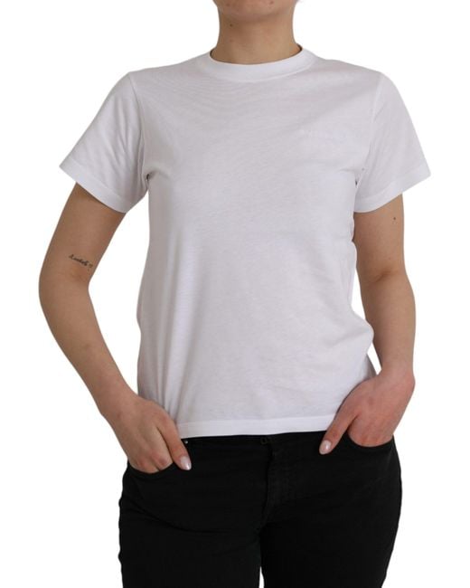 Balenciaga White Cotton Crew Neck Short Sleeves T-Shirt (Pre-Owned)