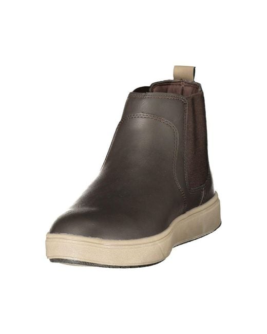 Lumberjack Brown Polyester Ankle Boots for men