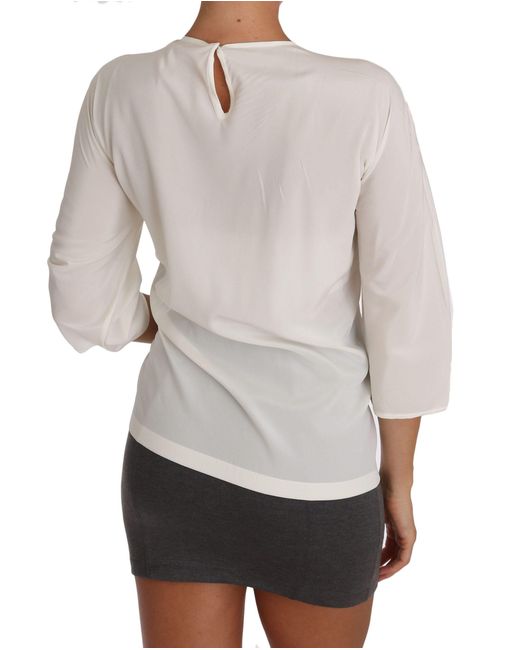 Dolce & Gabbana Gray Blouses