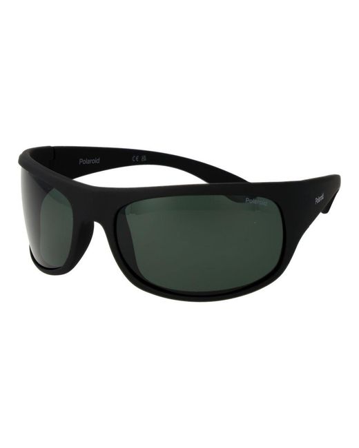 Polaroid Black Rubber Sunglasses