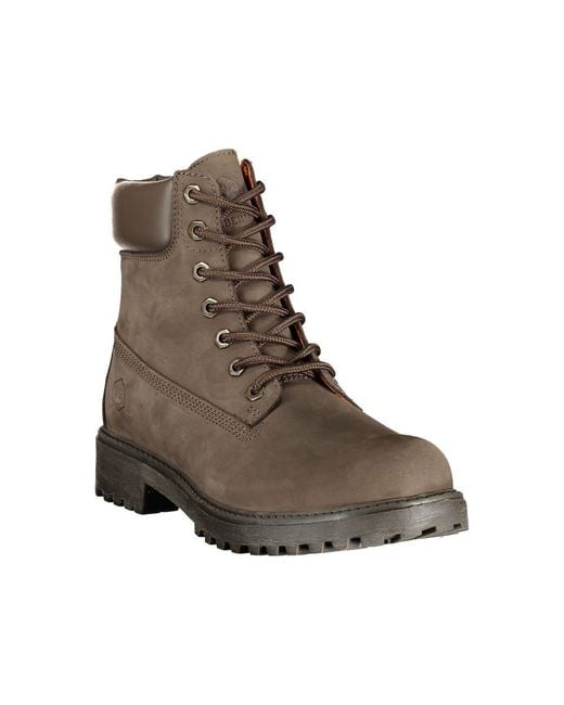 Lumberjack Brown Leather Boot for men