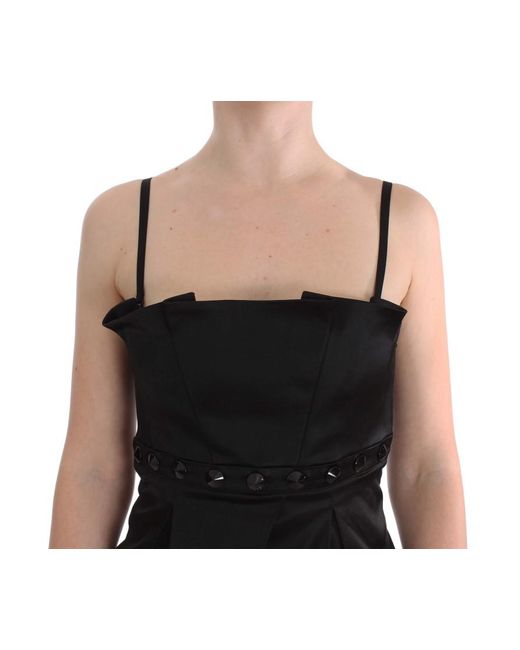 Exte Black Tank Party Evening Top Blouse