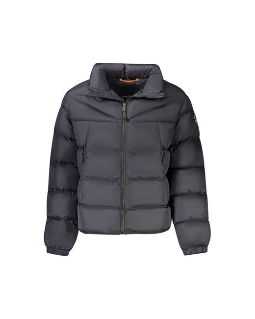 Napapijri Gray Polyamide Jacket for men