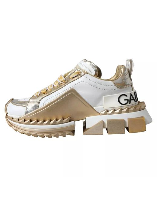 dolce gabbana super queen sneakers