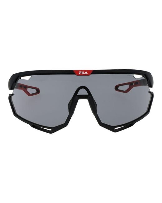 Fila Black Plastic Sunglasses for men