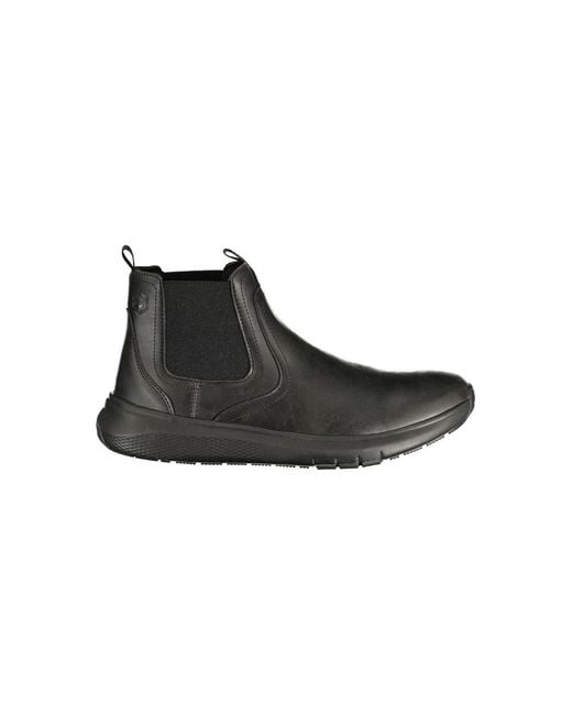 Lumberjack Black Polyester Ankle Boots for men