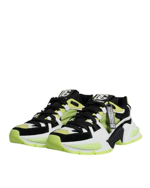 Dolce & Gabbana Green Air Master Sneakers for men