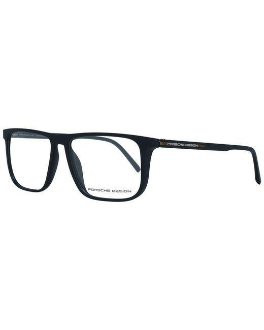 Porsche Design Black Plastic Glasses (Frames) for men