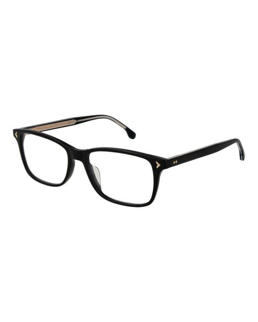 Lozza Black Cellulose Acetate Glasses (Frames)