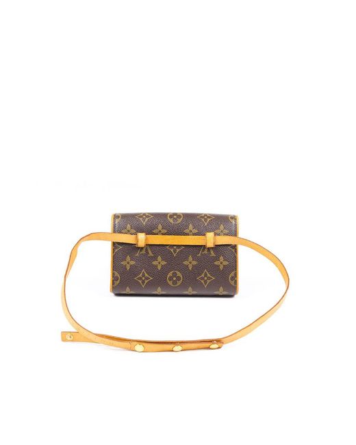 Louis Vuitton Canvas Pochette Florentine Xs Belt Bag - Lyst
