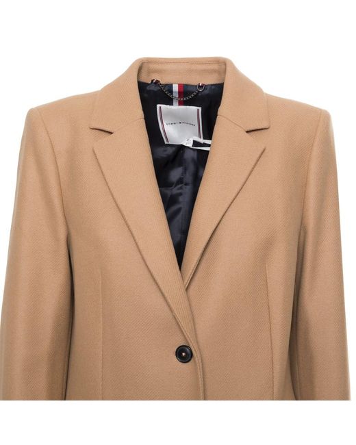 Tommy Hilfiger Brown Coats & Jackets