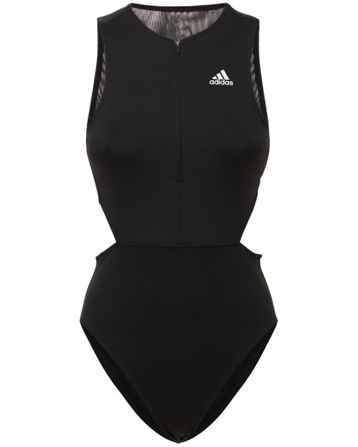 Adidas Originals Black Cut Out Bodysuit