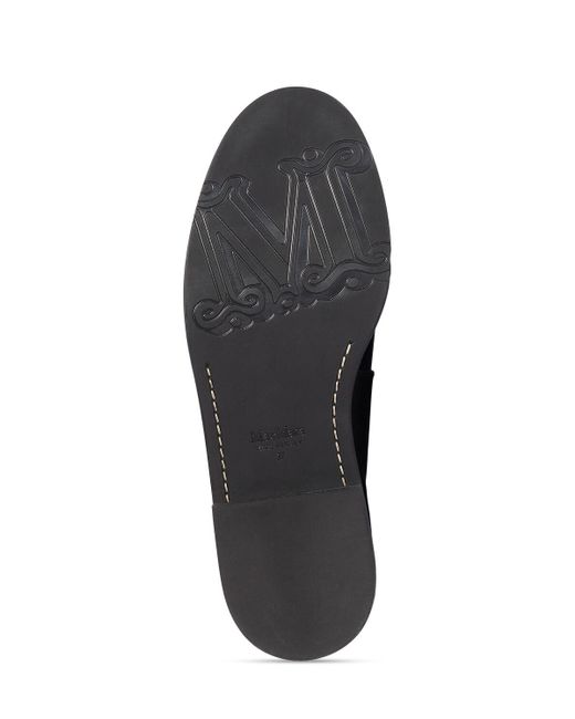 Scarpe in pelle 20mm di Max Mara in Black