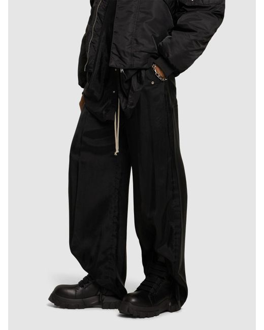 Botas de piel Rick Owens de hombre de color Black