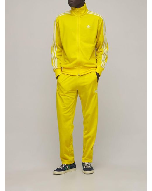 adidas Originals Firebird Track Pants in Yellow for Men | Lyst