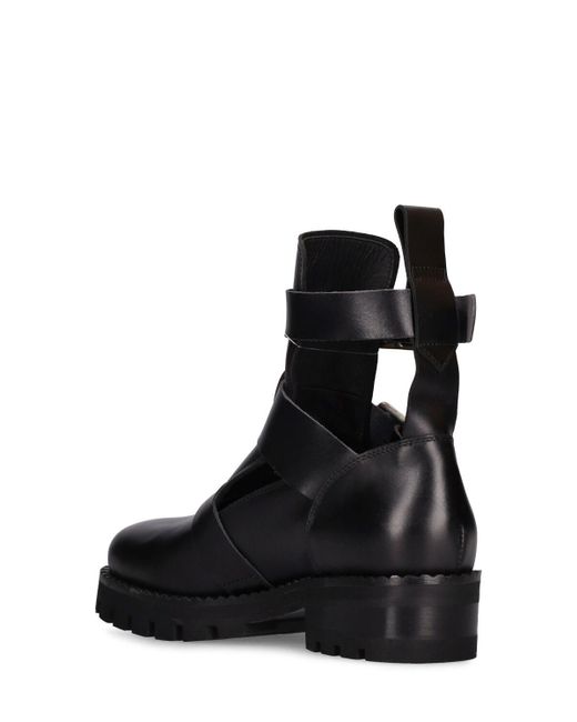 Vivienne Westwood 45mm Rome Leather Boots in Black Lyst