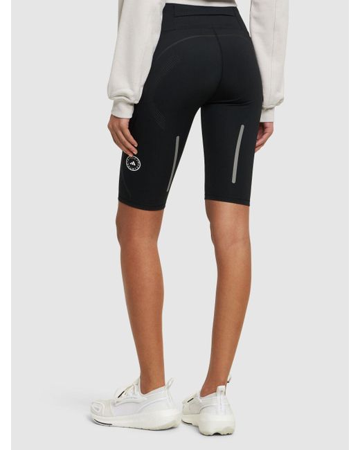 Adidas By Stella McCartney Black Running Biker Shorts