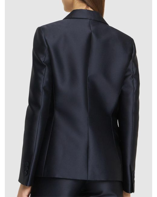 Alberta Ferretti Mikado ブレザー Blue