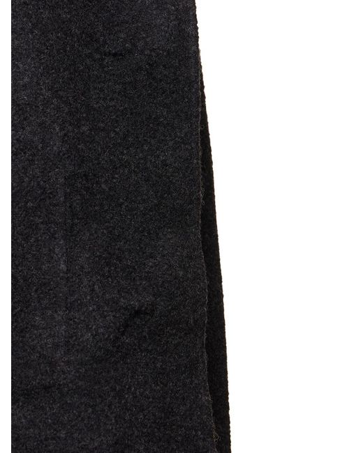 Piumino in feltro di lana di Totême  in Black