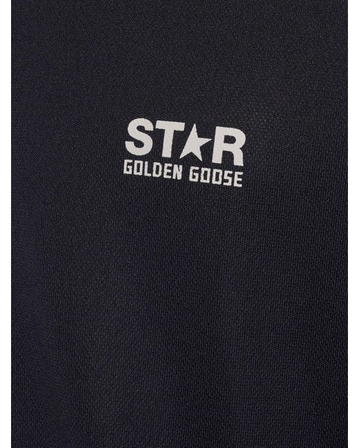 Golden Goose Deluxe Brand Technische Trikotjacke Mit Reißverschluss "star" in Blue für Herren