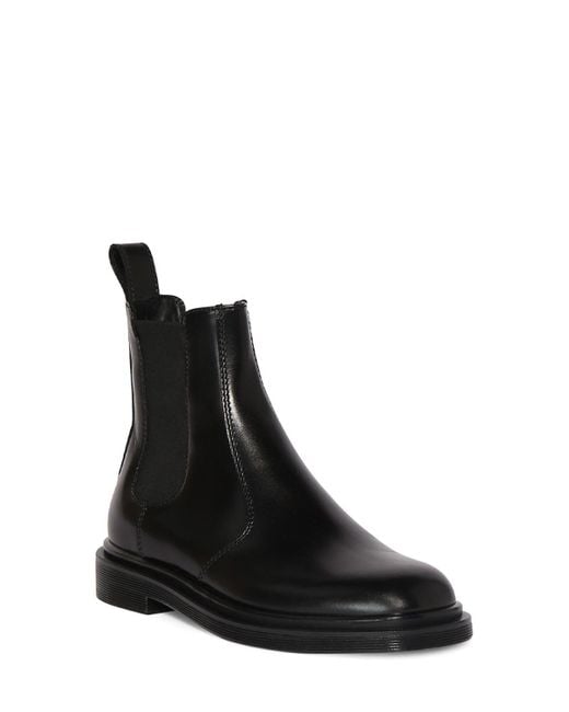 The Row Black Elastic Ranger Leather Bootie