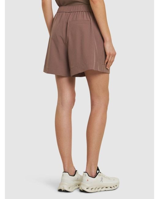 Varley Natural Damen Kurze Hosen Mit Falten „Mariya“