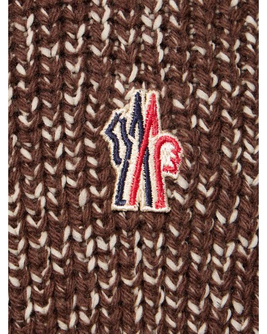 メンズ Moncler Kochel ヴァージンウールブレンドダウンジャケット Brown