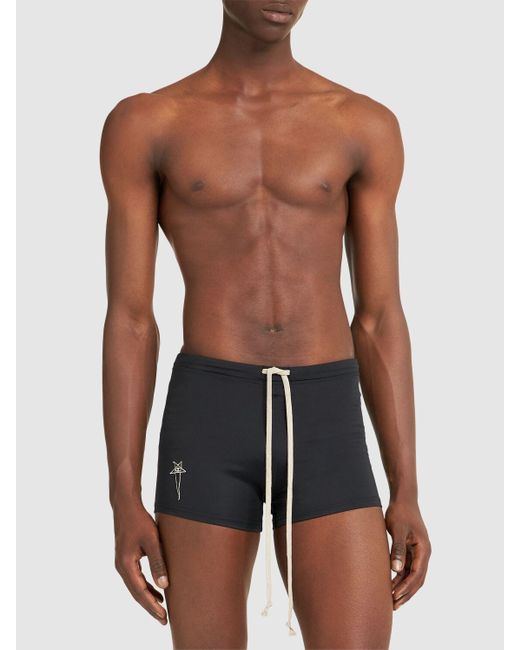 【Rick Owens × Champion】 SWIM TRUNK Rick Owens Champion swim trunks | REVERSIBLE