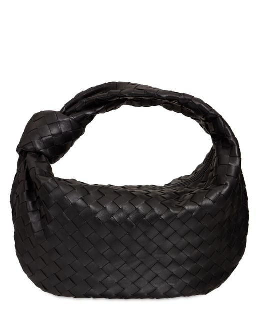 Bottega Veneta Black Teen Jodie Leather Bag