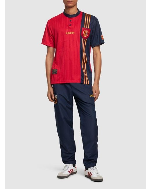 Top spain 96 in jersey di Adidas Originals in Red da Uomo